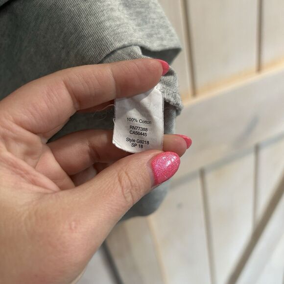 J Crew Womens Crew Neck Long Sleeve XS Gray Mixed Media Preppy 100% Cotton - Picture 4 of 10